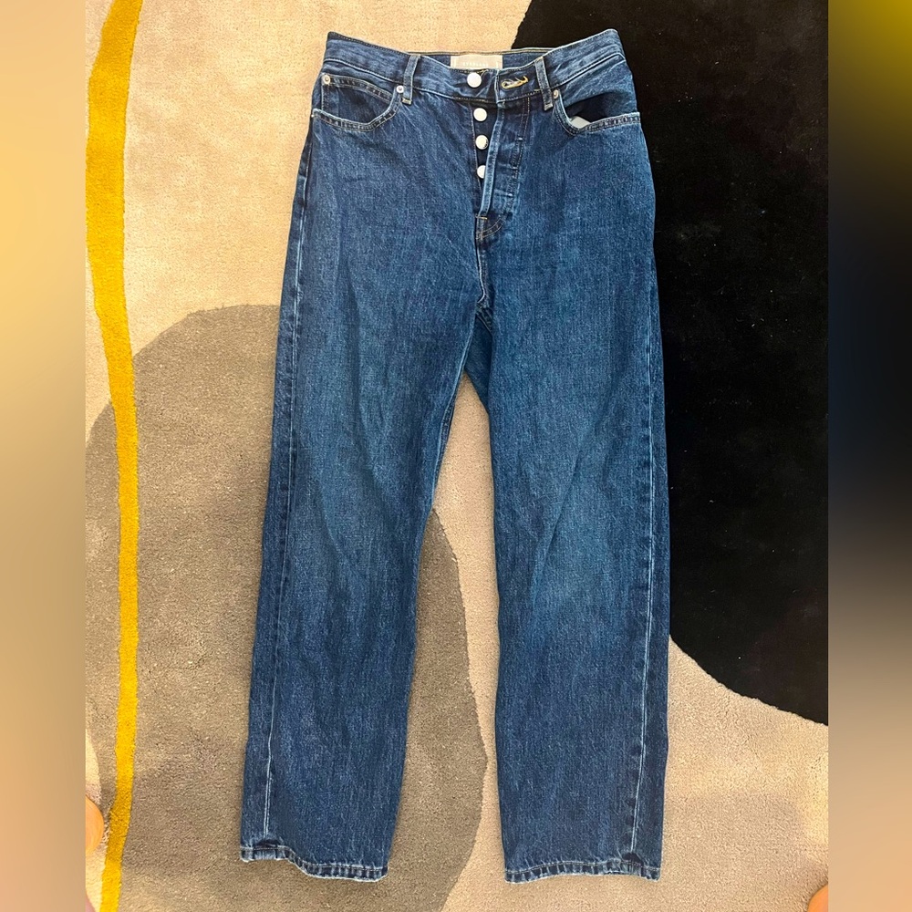 Everlane- The 90s Way-High Jean. Organic Cotton.